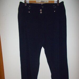 Haggar navy blue pants in 16P